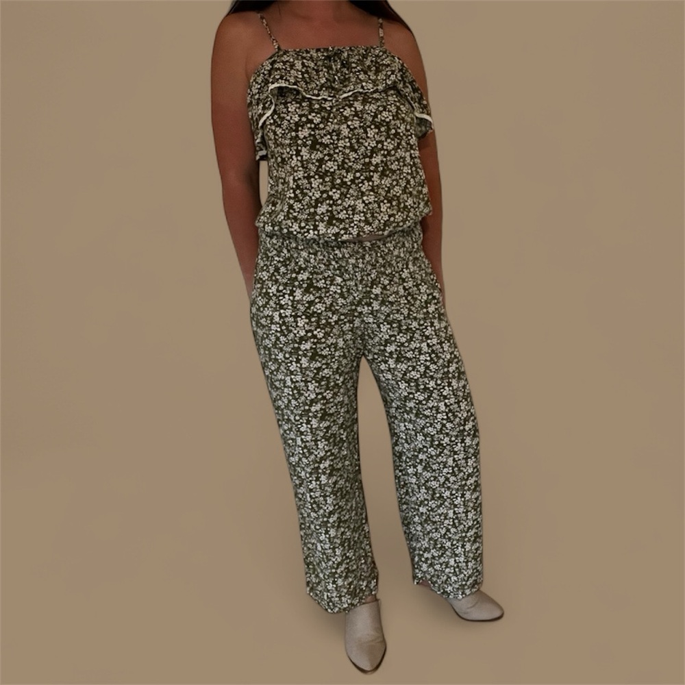 BCX Olive Floral Matching Set